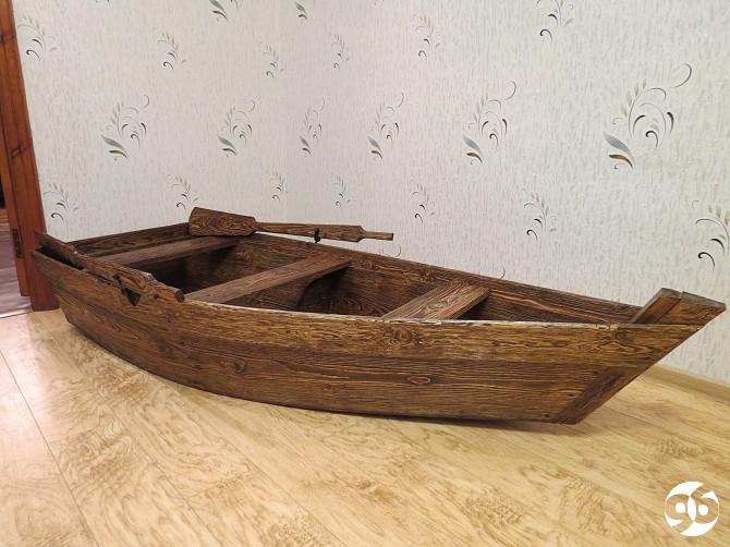 Лодка деревянная декоративная Ревда - изображение 1