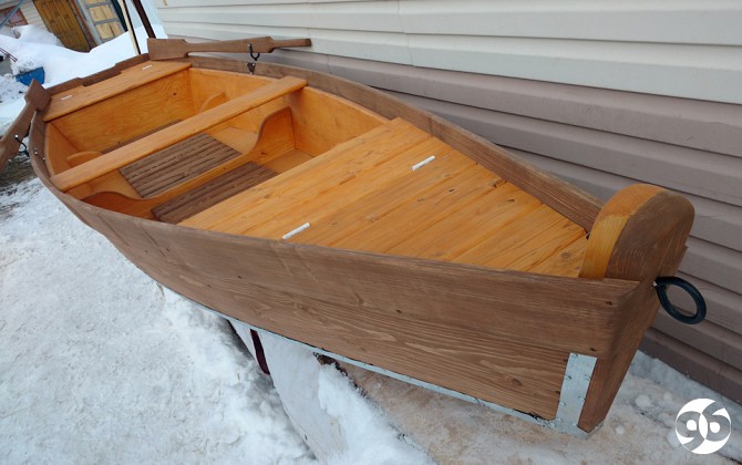Лодка деревянная 4, 0 м. Первоуральск - изображение 1