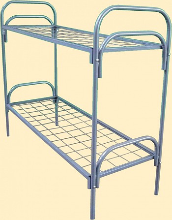 Металлические кровати крупным и мелким оптом, кровати для бытовок Дружинино - изображение 1
