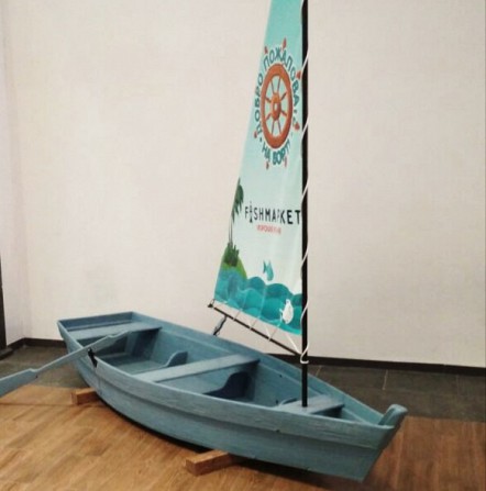 Лодка с парусом интерьерная Ревда - изображение 1