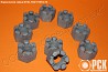 Гайка корончатая ГОСТ 5918-73 для борон дисковых, гайка корончатая ГОСТ 5918-73 для культиваторов Первоуральск