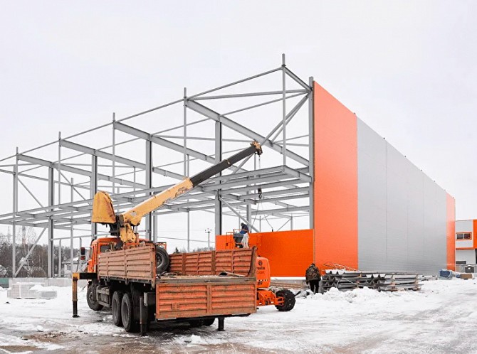 Строительство складов под ключ в Москве Ревда - изображение 1